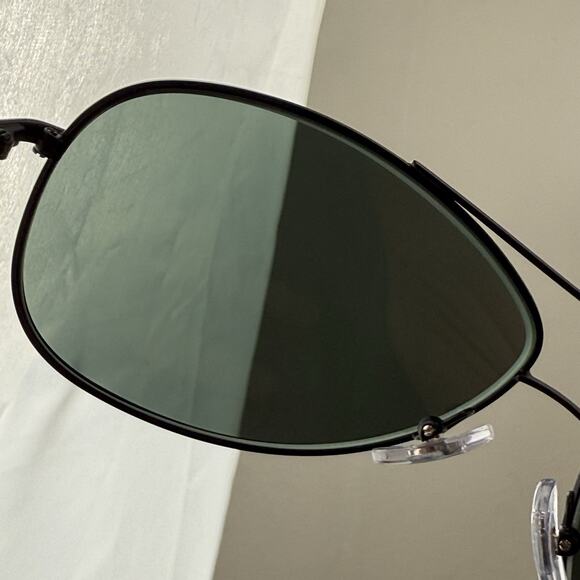 Ray-Ban Sunglasses RB 3293 006/71 Matte Black Polarized Aviator Pilot New + Case - Picture 7 of 15